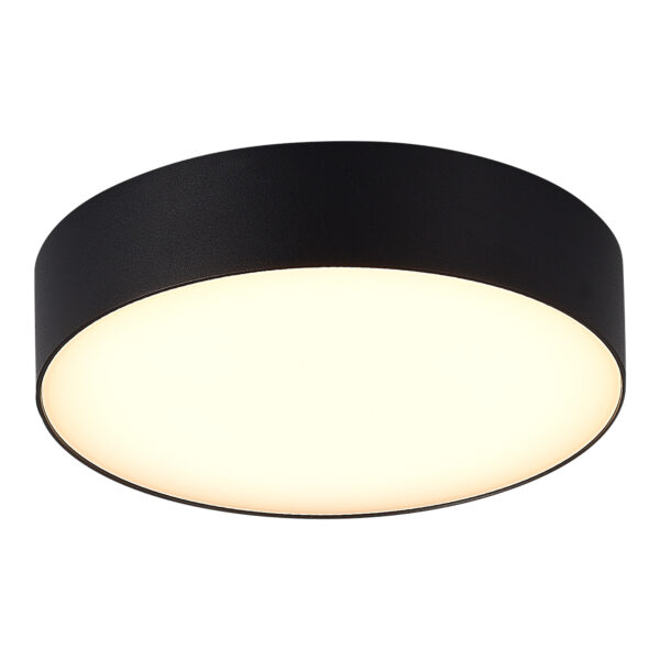 SL9518.402.01_01W SL9518.402.01 Светильник уличный потолочный ST-Luce черный/белый LED 1*20W 3000K/4000K/5000K