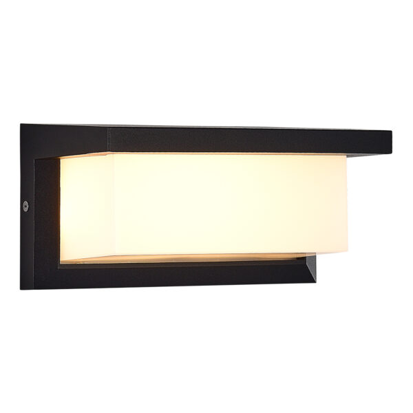 SL9532.401.01_01W SL9532.401.01 Светильник уличный настенный ST-Luce черный LED 1*10/15/20W 2700/3000/3500/4000/5000K