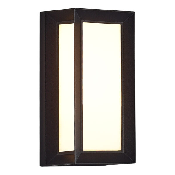 SL9533.401.01_01W SL9533.401.01 Светильник уличный настенный ST-Luce черный LED 1*10/15/20W 2700/3000/3500/4000/5000K