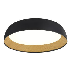 SLE1812-402-01 Светильник потолочный Черный, Древесный/белая LED 1*36W 4000K