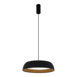 SLE1812-403-01 Светильник подвесной Черный, Древесный/белая LED 1*30W 4000K
