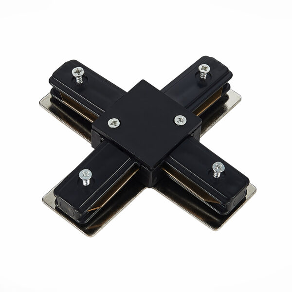 ST002.449.00_01W ST002.449.00 Коннектор X-образный ST-Luce Черный