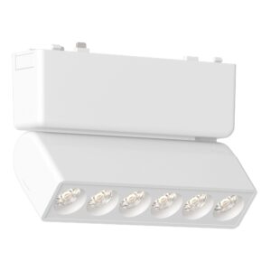 ST675.546.06 Магнитный трековый светильник Белый LED 1*6W 4000K 360Lm Ra>90 IP20 L122xW26xH80 48V