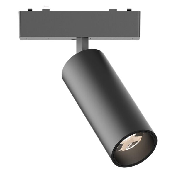 ST677.436.09_01W ST677.436.09 Магнитный трековый светильник Черный LED 1*9W 3000K 540Lm Ra>90 IP20 D44xH110 48V