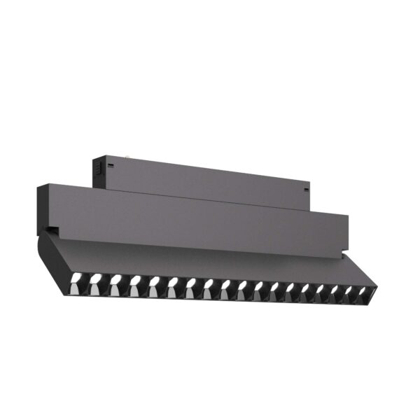 ST686.436.18_01W ST686.436.18 Св-к трек. Черный LED 1*18W 3000K 1 470Lm Ra>90 34° IP20 L370xW26xH137 220V