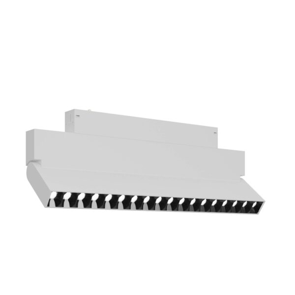 ST686.536.18_01W ST686.536.18 Св-к трек. Белый LED 1*18W 3000K 1 470Lm Ra>90 34° IP20 L370xW26xH137 220V