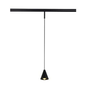 ST689.436.05_01W ST689.436.05 Магнитный трековый светильник Черный LED 1*5W 3000K Lm350 Ra>80 60° IP20 D80xH98 24V