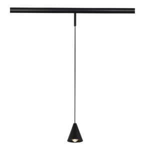 ST689.446.05_01W ST689.446.05 Магнитный трековый светильник Черный LED 1*5W 4000K Lm Ra>90 40° IP20 D80xH98 24V