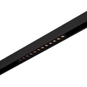 ST806.446.12_01W ST806.446.12 Магнитный трековый светильник Черный LED 1*12W 4000K 550Lm Ra>90 36° IP20 L220xW22xH44