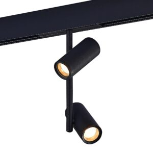 ST808.436.16_01W ST808.436.16 Магнитный трековый светильник Черный LED 1*16W 3000K 950Lm Ra>90 36° IP20 D45xH240 48VV