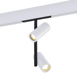 ST808.536.16_01W ST808.536.16 Магнитный трековый светильник Белый LED 1*16W 3000K 1 100Lm Ra>90 36° IP20 D45xH240 48V