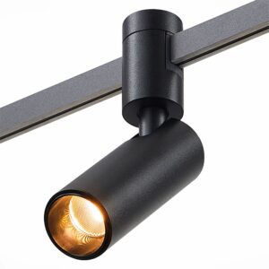 ST811.446.05_01W ST811.446.05 Магнитный трековый светильник FARM Черный LED 1*5W 4000K 350Lm Ra90 60 IP20 D35xH100 2