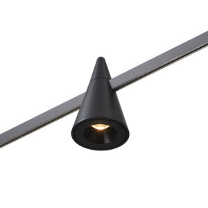 ST813.406.05_01W ST813.406.05 Магнитный трековый светильник FARM Черный LED 1*5W 3000K 272Lm Ra90 60 IP20 D70xH115 24