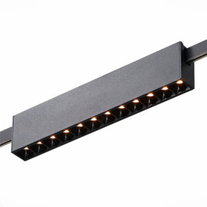 ST816.406.12 Магнитный трековый светильник FARM Черный LED 1*12W 3000K 706Lm Ra90 40 IP20 L232xW24xH