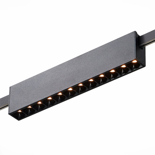 ST816.406.12_01W ST816.406.12 Магнитный трековый светильник FARM Черный LED 1*12W 3000K 706Lm Ra90 40 IP20 L232xW24xH