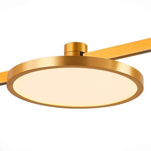 ST818.246.12_01W ST818.246.12 Магнитный трековый светильник FARM Золотистый LED 1*10W 4000K 520Lm Ra80 120 IP20 D168x