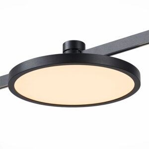 ST818.446.12 Магнитный трековый светильник FARM Черный LED 1*10W 4000K 520Lm Ra80 120 IP20 D168xH54