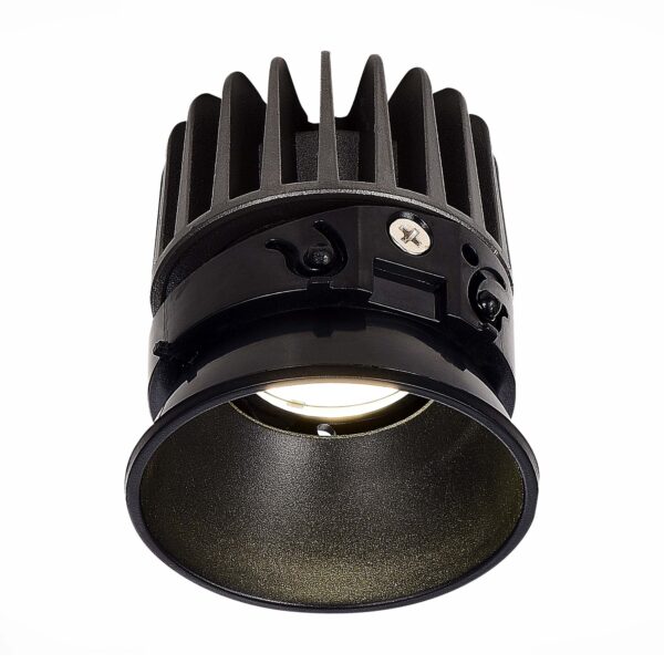 ST850.408.07_01W ST850.408.07 Светодиодный модуль SMART Черный LED 1*7W 2700K-6500K 560Lm Ra90 36° IP20 D69xH75 220-2