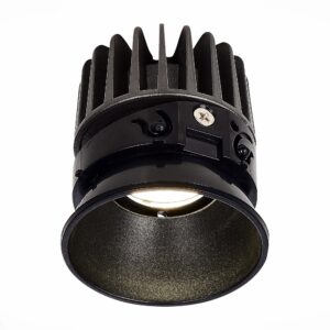 ST851.448.12_01W ST851.448.12 Светодиодный модуль Черный LED 1*12W 4000K 960Lm Ra90 36° IP20 D69xH85 220-240V(глянец)