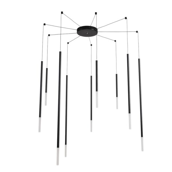 8400/27L LEDIO LN26 000 черный/белый, металл/акрил Люстра LED 27W 3000K 220V STICK