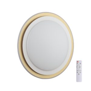 a14dbb25266e7a4b1903e82bb62acfe1 7630/EL PALE SN 000 Светильник пластик/белый/золотистый LED 72Вт с ДУ 3000-6300К D510 IP43 пульт ДУ SETTA