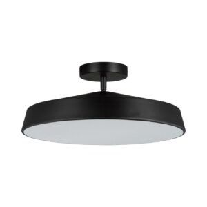7656/48L MITRA LED SN 547 Светильник пластик/белый/черный LED 48Вт 4000K D400 IP20 MIRA BLACK