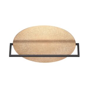 7016/20WL HIGHTECH ODL25 295 золотой ice crack/металл/акрил Настенно-потолочный светильник поворотный 360° IP20 LED 1*20W LUNAR