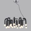 5699/20 MODERNI LN23 000 чёрный, хром Люстра E14 20*60W 220V CASPIAN
