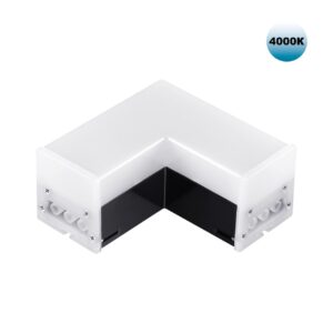 a7e4e33e68f6e4517a7ea3583197303a 359116 OVER NT23 060 черный Светильник-соединитель "L"- образный с двумя сетевымм входами IP20 LED 8W 4000K 100-265V 720Лм BITS
