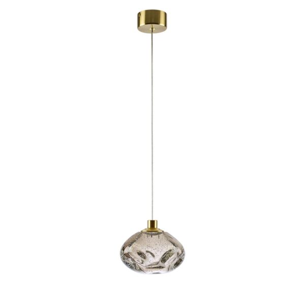 7044/4L L-VISION ODL25 249 Подвесной светильник серый/бронзов/металл/стекло IP20 LED 4W 3000K 220V MELA