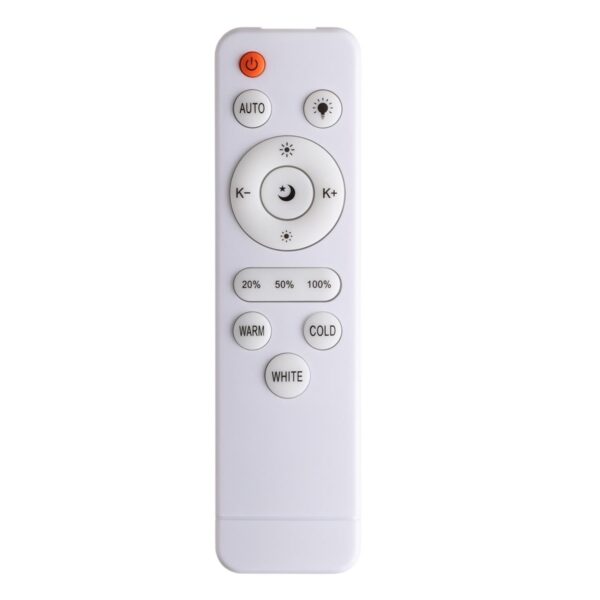 3060/EL PALE SN 000 Светильник пластик/белый LED 72Вт 3000-6300К D495 IP43 пульт ДУ FLORSA