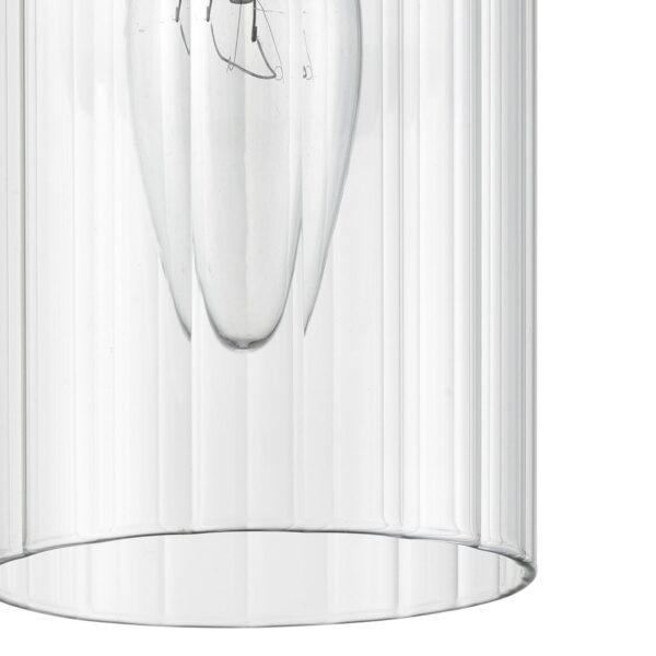 8102/3A COMFI LN26 408 хром/прозрачный металл/металл Подвес Е14 3*40W 220V ISHA