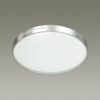 2076/DL PALE SN 000 Светильник пластик/белый/серебристый LED 48Вт 3000-6300K D390 IP43 пульт ДУ GETA SILVER