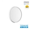 aaa38557ac84ffc8574d22e7c9a619f7 7659/18L MITRA LED SN 551 Светильник пластик/белый LED 18Вт 3000/4000K D230 IP40 ALFA WHITE