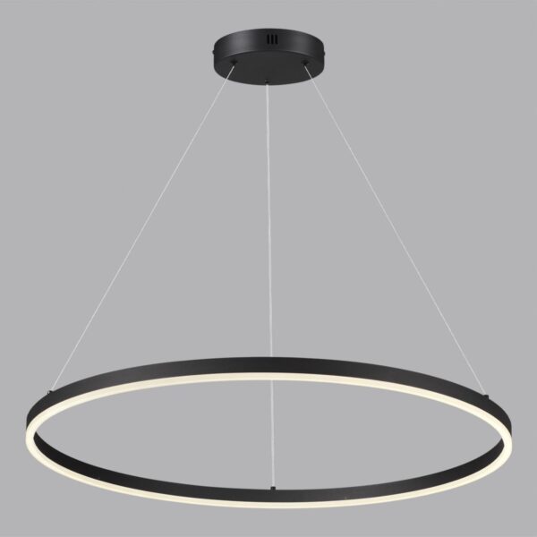 ac833c9daaab0234ac5062e440c6072e 6530/67L LEDIO LN26 262 чёрный Светильник подвесной LED 67W 3000/4000/6000К 220V ECHO