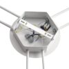 ad0f42fd3a445393378b937b1a190a75 8235/6C COMFI LN26 242 белый, металл Люстра потолочная LED GX53 6*12W 220V GARETA