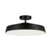 7656/48L MITRA LED SN 547 Светильник пластик/белый/черный LED 48Вт 4000K D400 IP20 MIRA BLACK