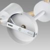 add05239badf48e093d4af10bfd34e6c 8097/6C MODERNI LN26 342 белый/белый металл, дерево/металл Люстра потолочная Е27 6*60W 220V ROSALINA
