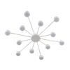 8343/12C COMFI LN26 252 белый, металл Люстра GX53 LED 12*7W 220V TORINA