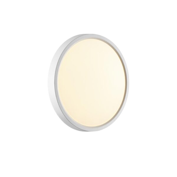 afbf07610cf742133d014eb5432e5eb6 7659/18L MITRA LED SN 551 Светильник пластик/белый LED 18Вт 3000/4000K D230 IP40 ALFA WHITE