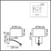 aff6d045d31609fe29330858ac875572 8250/2W MODERNI LN26 527 никель/бежевый, металл/текстиль бра Е14 40W+ LED 3W 4000K 220V NIKKI