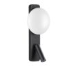 b003f0cb1343141162113c42d947ead8 7048/5WL HIGHTECH ODL25 473 металл/акрил черный Настенный светильник IP20 LED 1*5W + 1*3W 2700K CRI>90 ALBERGO
