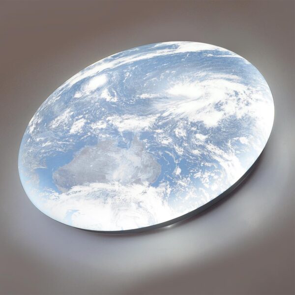 b01f4ea802a44d24fc852f357f6438f1 3085/DL PALE SN 118 Светильник пластик/белый/синий LED 48Вт 4000К D380 IP43 SPACE