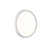 b02a2c5427d368c42552006751f7ac09 7659/18L MITRA LED SN 551 Светильник пластик/белый LED 18Вт 3000/4000K D230 IP40 ALFA WHITE