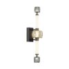 5427/28WL L-VISION ODL_EX24 000 черный хром/белый/дымчатый/коньячный/металл/стекло/акрил Бра LED 28W 3000K KLIFF