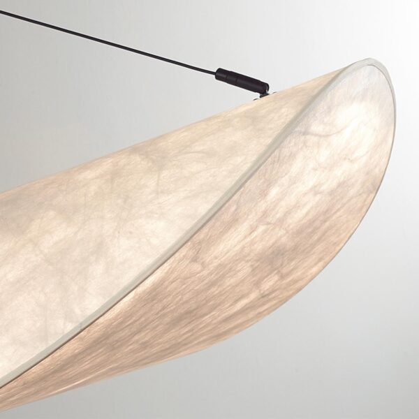 b3d02880ecbb1d1230be4de0ab3251b9 7067/36L L-VISION ODL25 191 Подвесной светильник металл/нетканный шелк/черн IP20 LED 30W 3000/3500/4000K 220V SILK