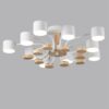 b44d926099abc6bd0ba2577097dbedab 8196/10C COMFI LN26 336 белый, металл/дерево/пластик Потолочный светильник LED GX53 10*9W 220V RONDO