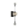5427/28WL L-VISION ODL_EX24 000 черный хром/белый/дымчатый/коньячный/металл/стекло/акрил Бра LED 28W 3000K KLIFF