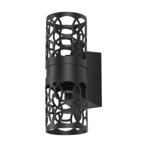 359537 STREET NT25 000 черный Светильник ландшафтный настенный IP65 LED 2*5W 3000К 100-240V NETZ