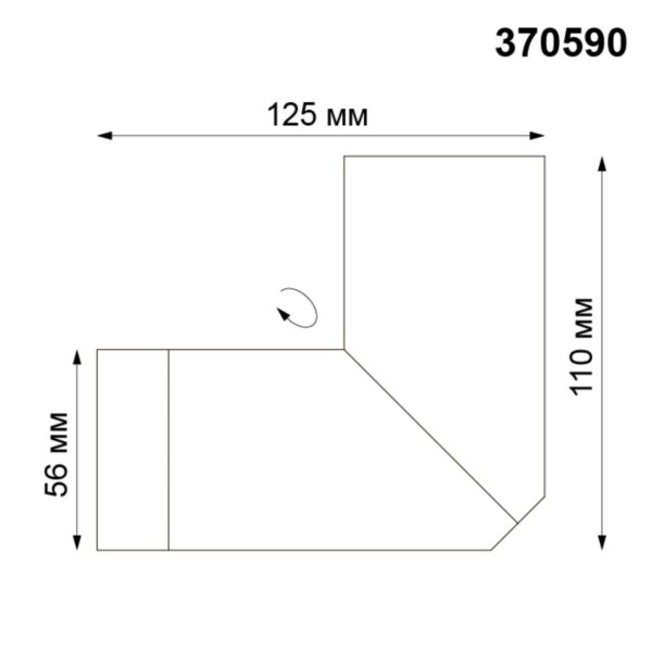 ba3a0533d18bafcba9e1269cec05ac02 370590 OVER NT19 408 серебристый черный Накладной светильник IP20 GU10 50W 220-240V ELITE